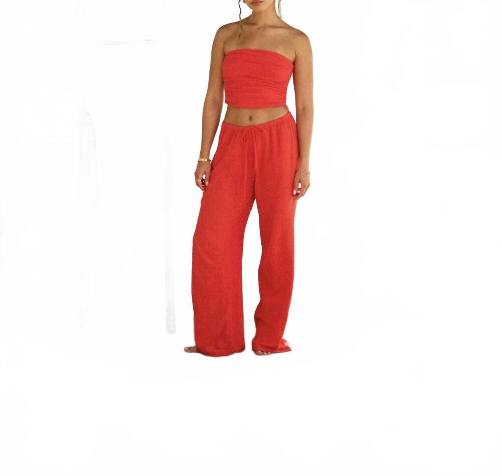 NEW BLANCO BY NATURE charlotte top in cherry
